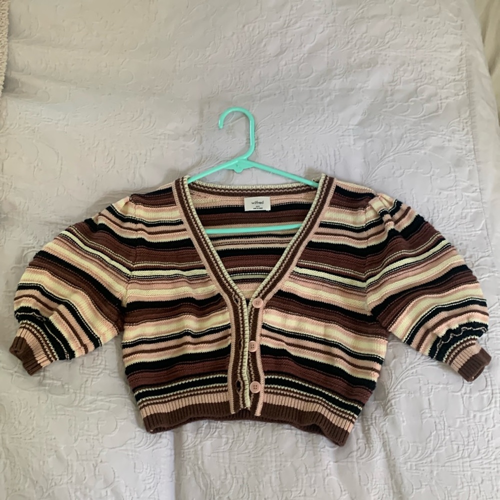 Aritzia knit crop top